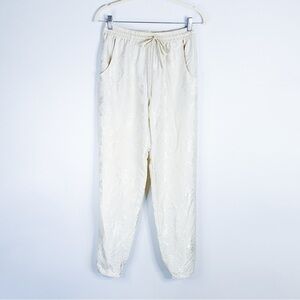 Karmamia - Ivory Jacquard Joggers